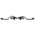 Silver Extendable Brake Clutch Levers for Honda CB1100, CB1300 (2013-2023)