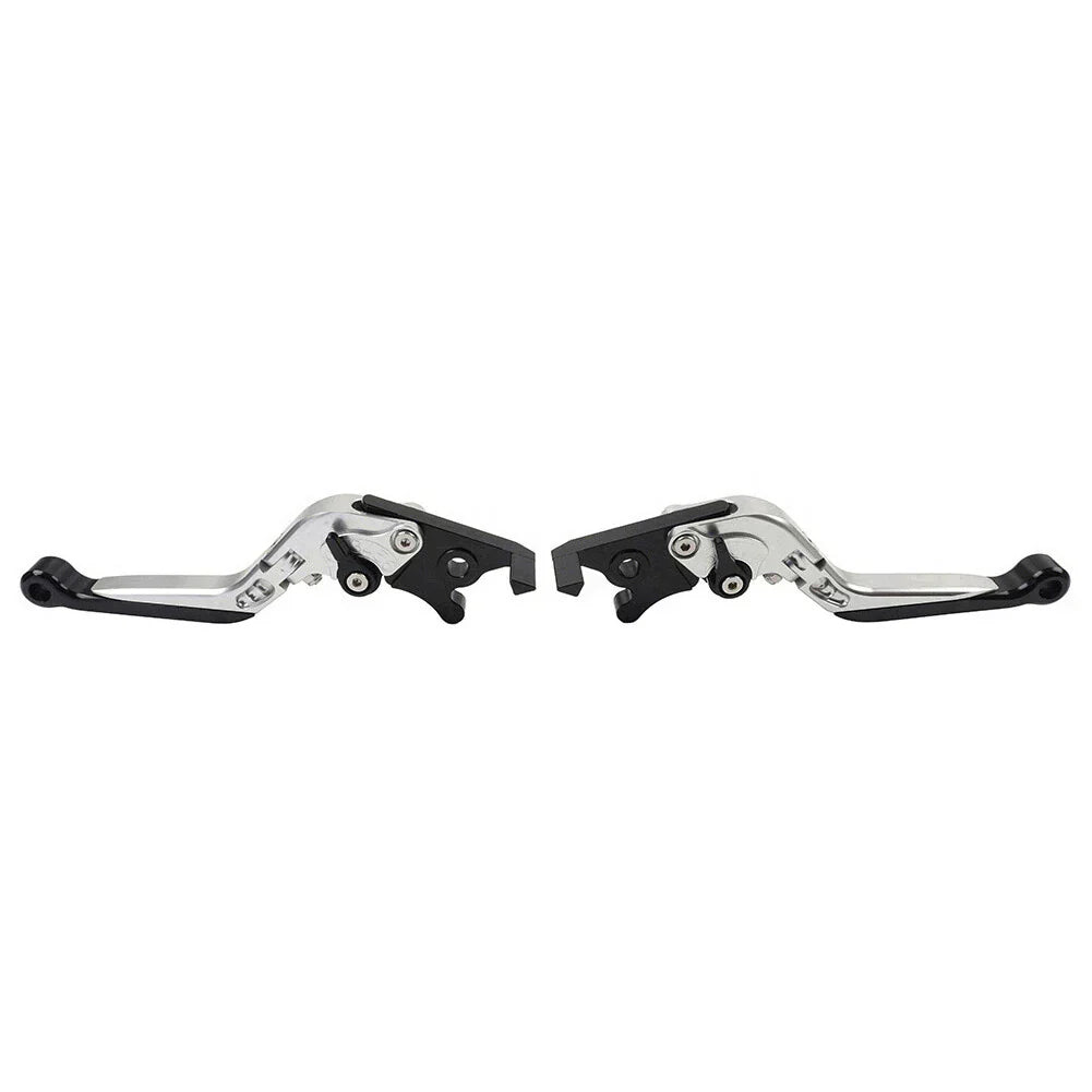 Silver Extendable Brake Clutch Levers for Honda CB1100, CB1300 (2013-2023)