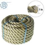 1" × 50' Manila Rope for Arborist Use