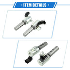 2 x Variable Valve Timing Solenoids for Lexus ES350 3.5L V6 (2007-2018)