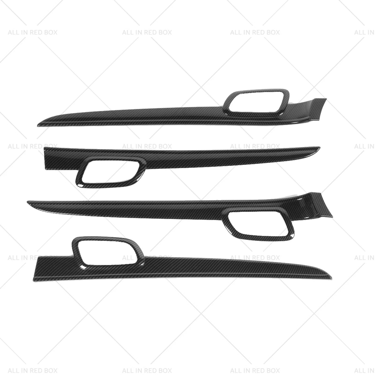 Carbon Fiber Door Handle Decor Strips for Jeep Grand Cherokee (2011–2020)