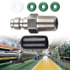 8mm Male Connector for Pneumatic Systems and High Pressure Pumps