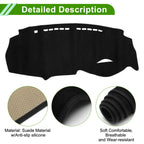 Dashboard Dash Cover Mat for Honda Insight (2009–2014) Black Sun Protector