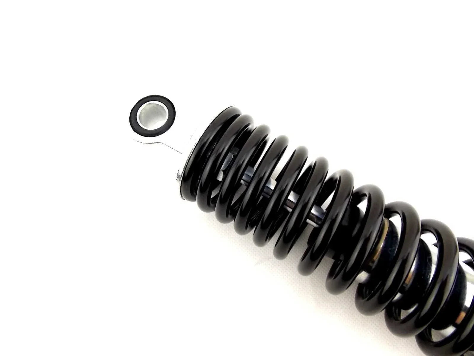 350mm JBS Black/Chrome Rear Shock Absorbers for Kawasaki Zephyr 1100 (92-96)