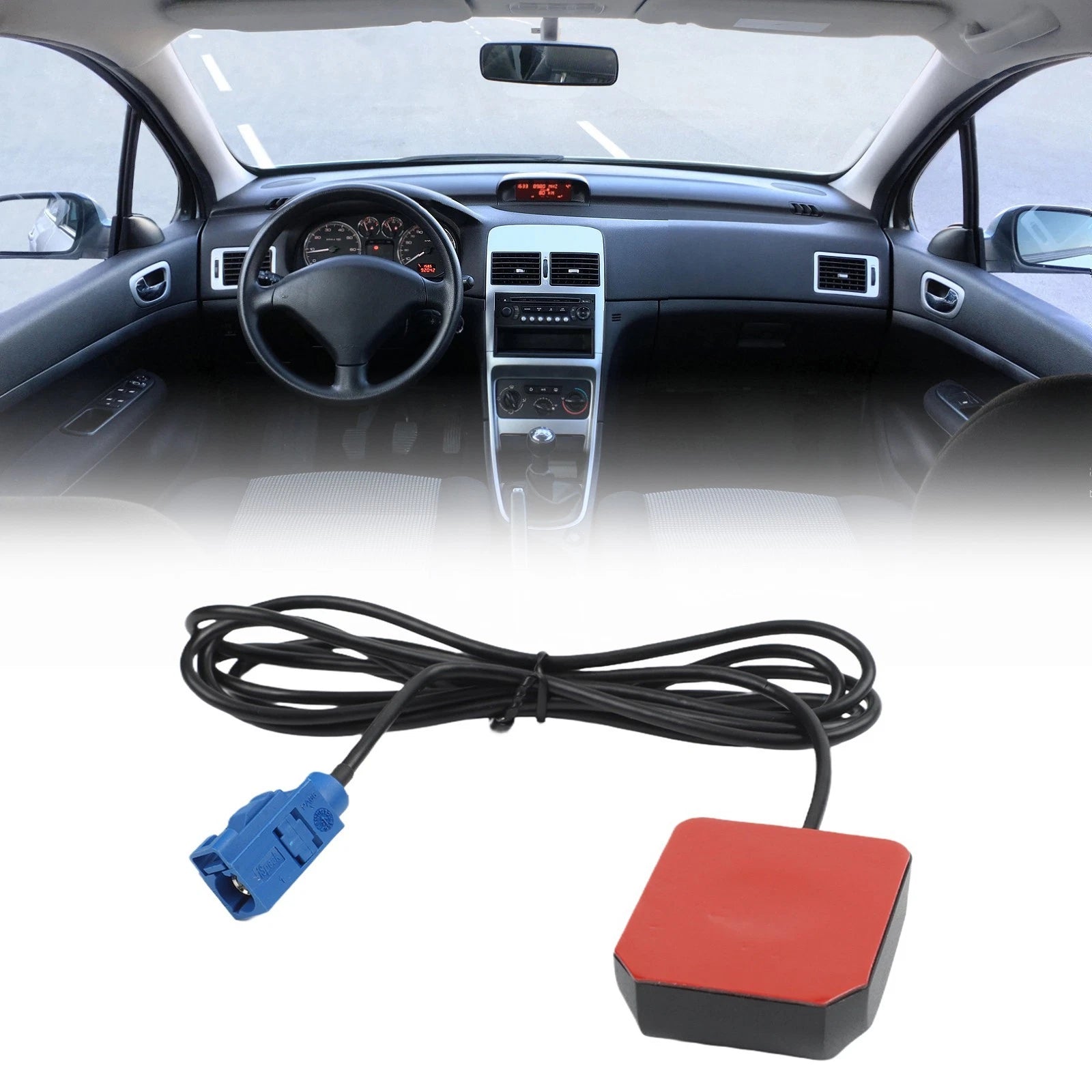 GPS Navigation System for Car with FAKRAC Male Connector