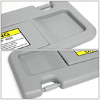 Left Driver Side Sun Visor for Honda Civic (2006–2011)