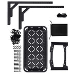 Off-Road Tire Storage for Jeep Wrangler JL Unlimited (2018–2025) Black