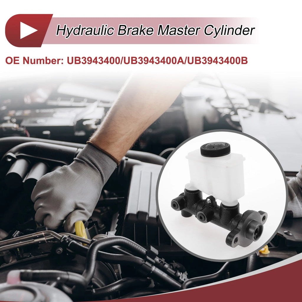 Brake Master Cylinder with Reservoir No. UB3943400 for Mazda B2000 (1986–1987)