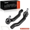 2X Front Outer Side Tie Rod End for Nissan Versa (2014–2016) Micra (2015)