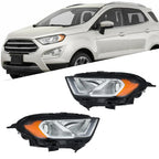Pair of Halogen Headlights with DRL for Ford EcoSport (2018â2023)