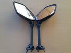 Rear Mirrors for Kawasaki Ninja 650R, 400R, Z1000SX, ER6F (2006–2023) Black