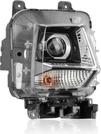 Right Passenger Side Halo Headlight for Hyundai Santa Cruz (2022–2024) 92102-K5110
