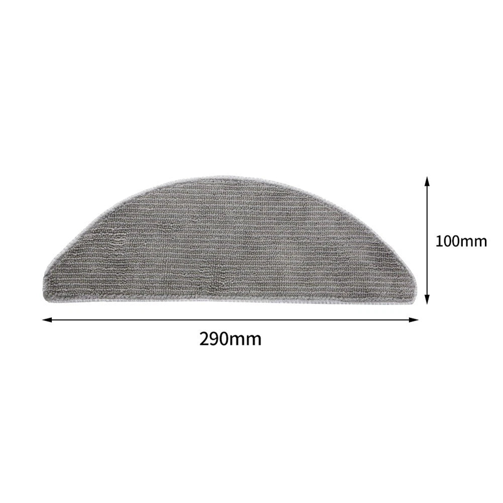 Set of 2 Mop Brackets and Microfiber Pads for Mamibot EXVAC900 (2018–2021)