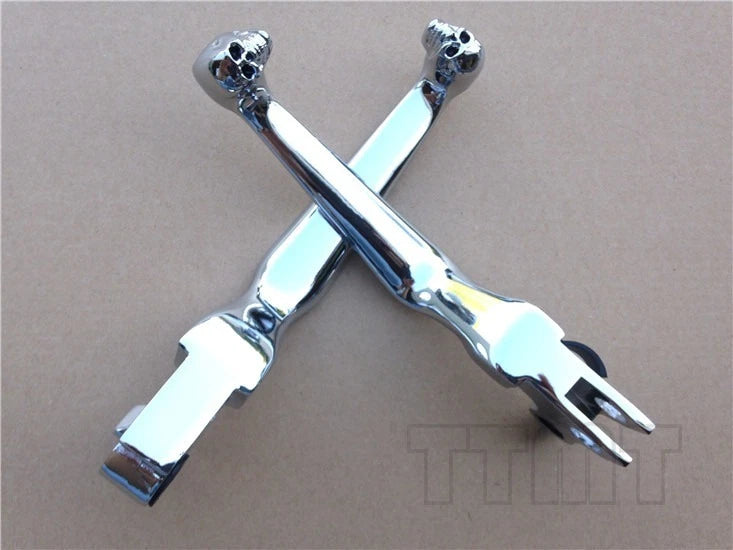 Chrome Lever for Harley FXDL Dyna Low Rider, FLHR Road King Ultra (2000–2023)
