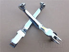 Chrome Lever for Harley FXDL Dyna Low Rider, FLHR Road King Ultra (2000–2023)