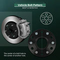 4X 1.5" Hub Centric Wheel Spacers 6x5.5 14x1.5 for Ram 1500 (2019–2025)