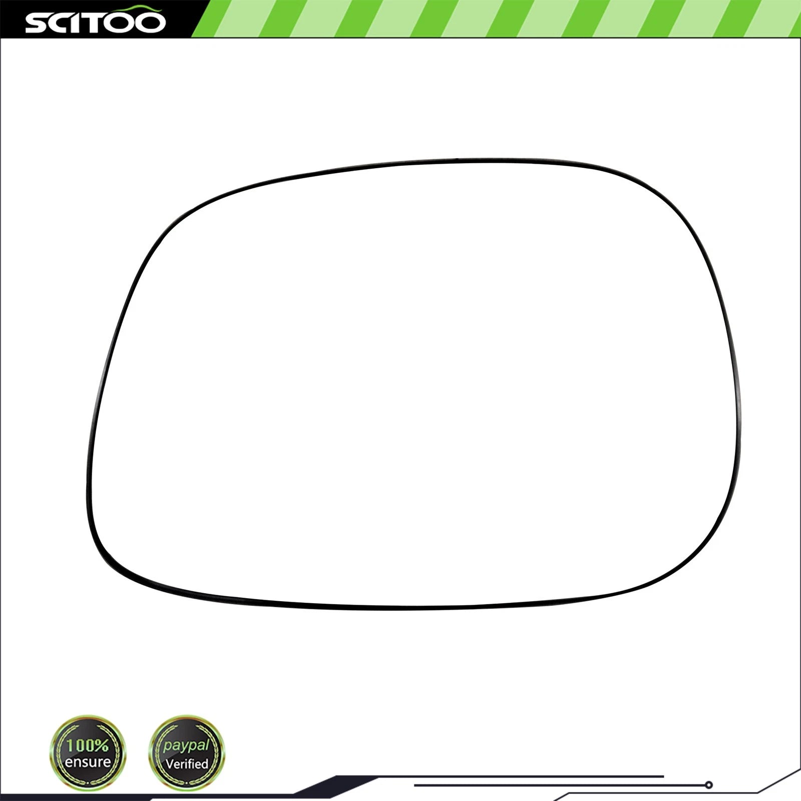 Replacement Door Mirror Glass for Dodge Ram Pickup (2002–2004) LH