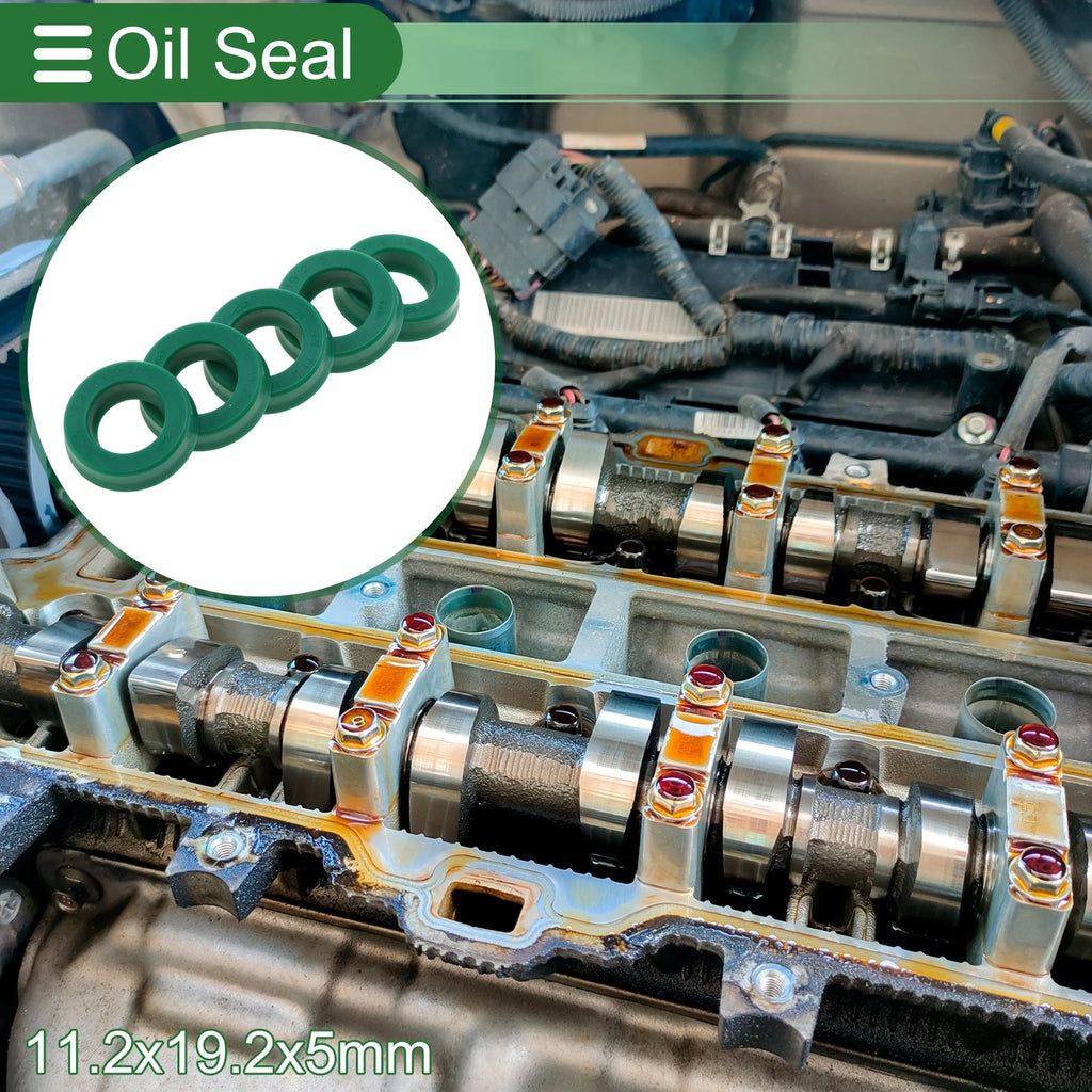 Set of 5 Oil Seal Ring Rotary Shaft Seal 11.2x19.2x5mm High Pressure