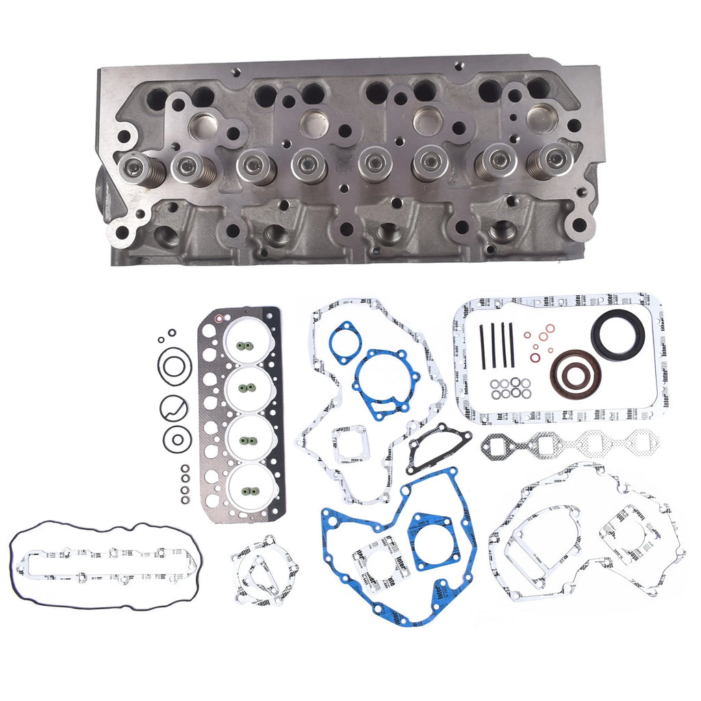 Complete Cylinder Head Assembly & Gasket Kit for Mitsubishi S4L S4L2