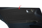 Rear Insert Door Panel Cover Leather for Toyota Avalon (2013–2018) Black