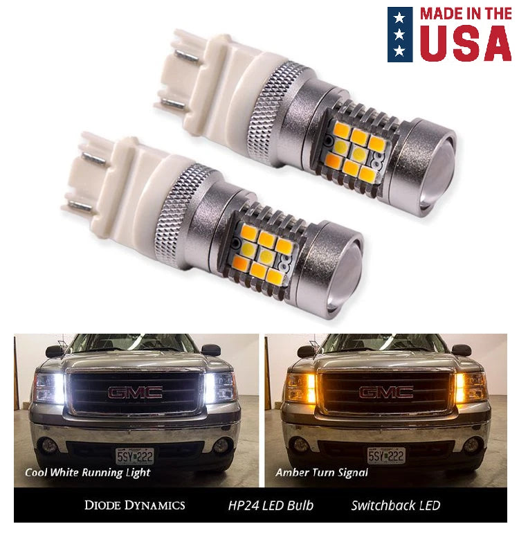 LED Turn Signal Bulbs Switchback Replacement for Dodge Ram 1500 (2019–2024)