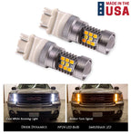 LED Turn Signal Bulbs Switchback Replacement for Dodge Ram 1500 (2019–2024)