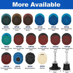 Set of 136 Sanding Discs for Automotive Use