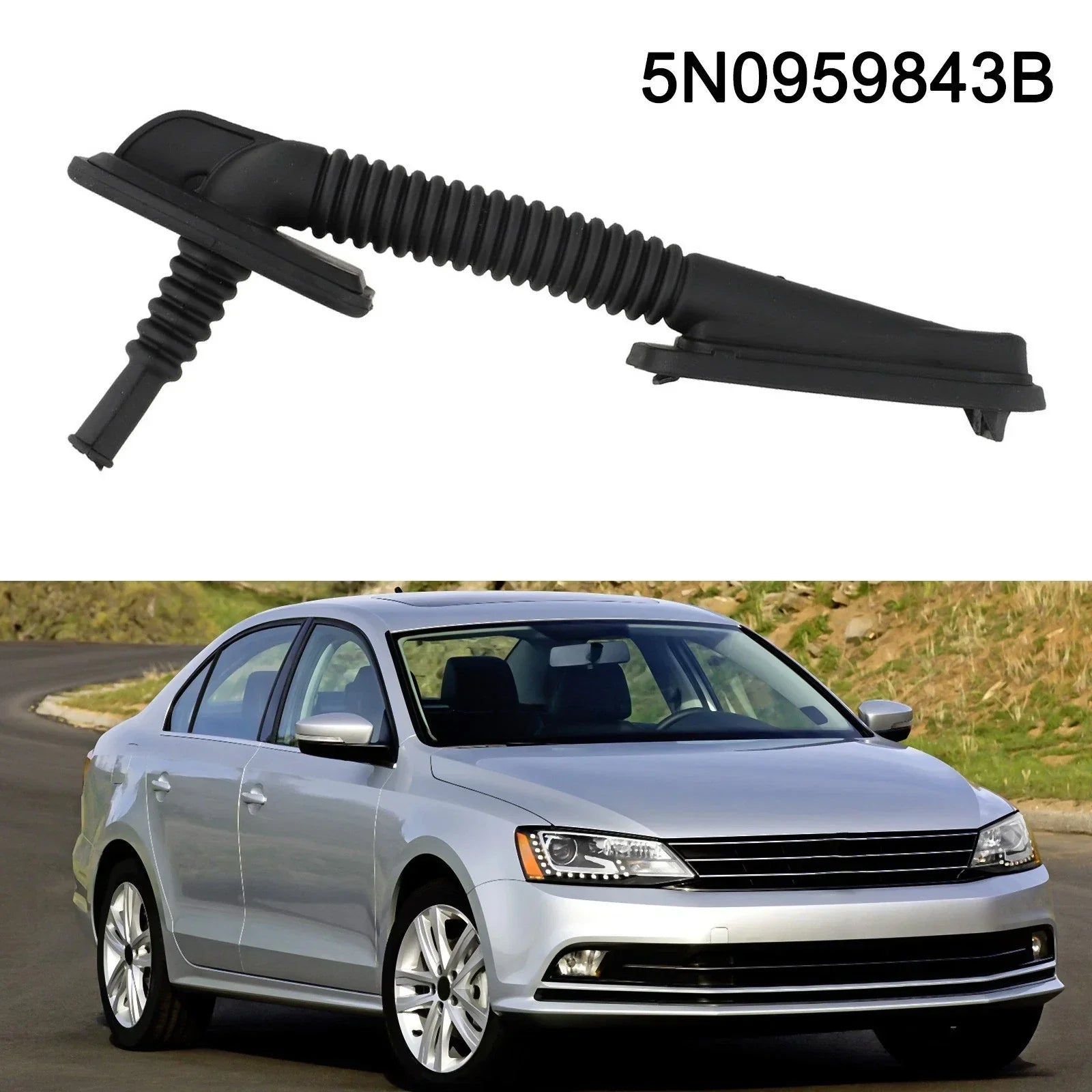 Car Door Harness Sheath / 1 x / Door Harness Sheath for VW Tiguan (2012���2017)