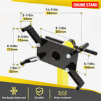 Engine Stand for Universal Use (1500lbs Capacity, 360 Degree Rotating)