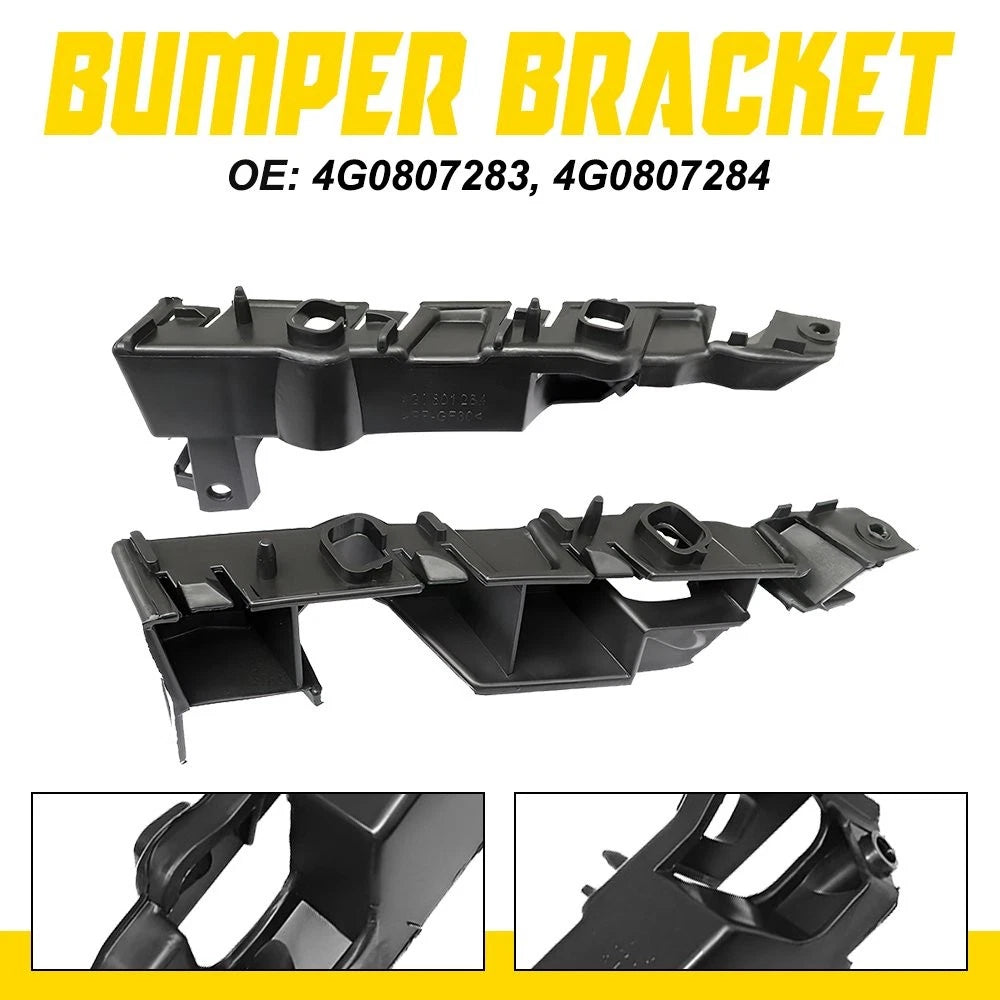 2X Black Bumper Retainer for Audi S6 A6 Quattro (2012–2018) EPY