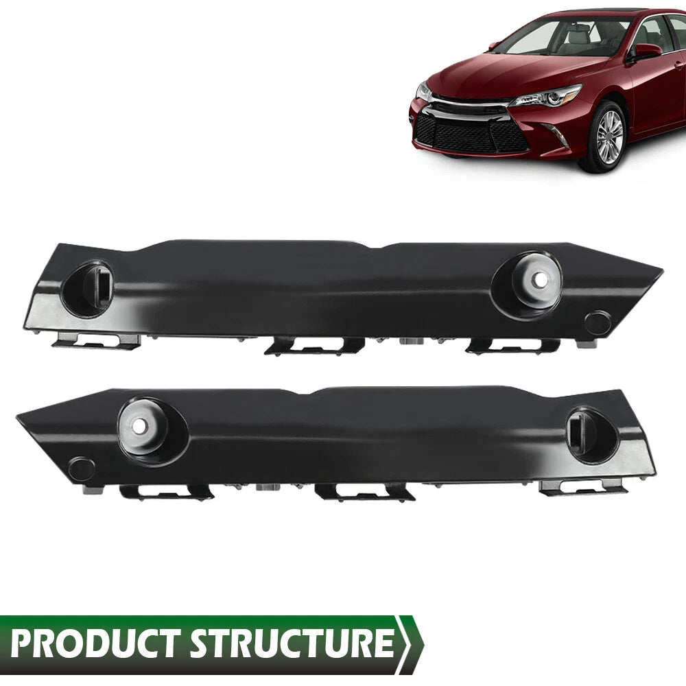 Set of 2 Front Bumper Brackets for Toyota Camry (2015–2017)