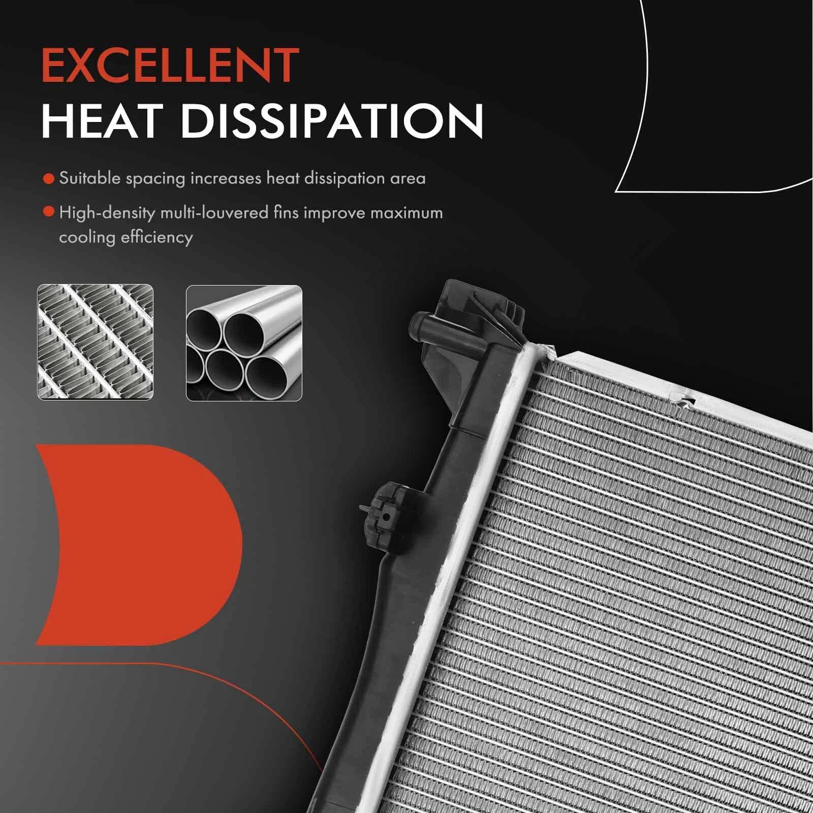 Radiator for Mercedes-Benz CLA250 CLA45 AMG (2014–2020)