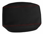 Leather Console Lid Armrest Cover for Toyota Matrix (2003–2008) Red Stitch