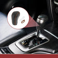 1Pc Gear Shift Knob Cover for Subaru Forester (2014–2017) Black Brown