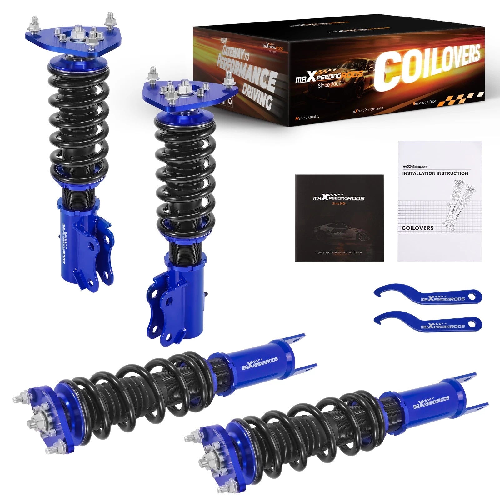 Full Coilovers Struts Kit for Mitsubishi Lancer EVO 7 8 9 (2001–2007)