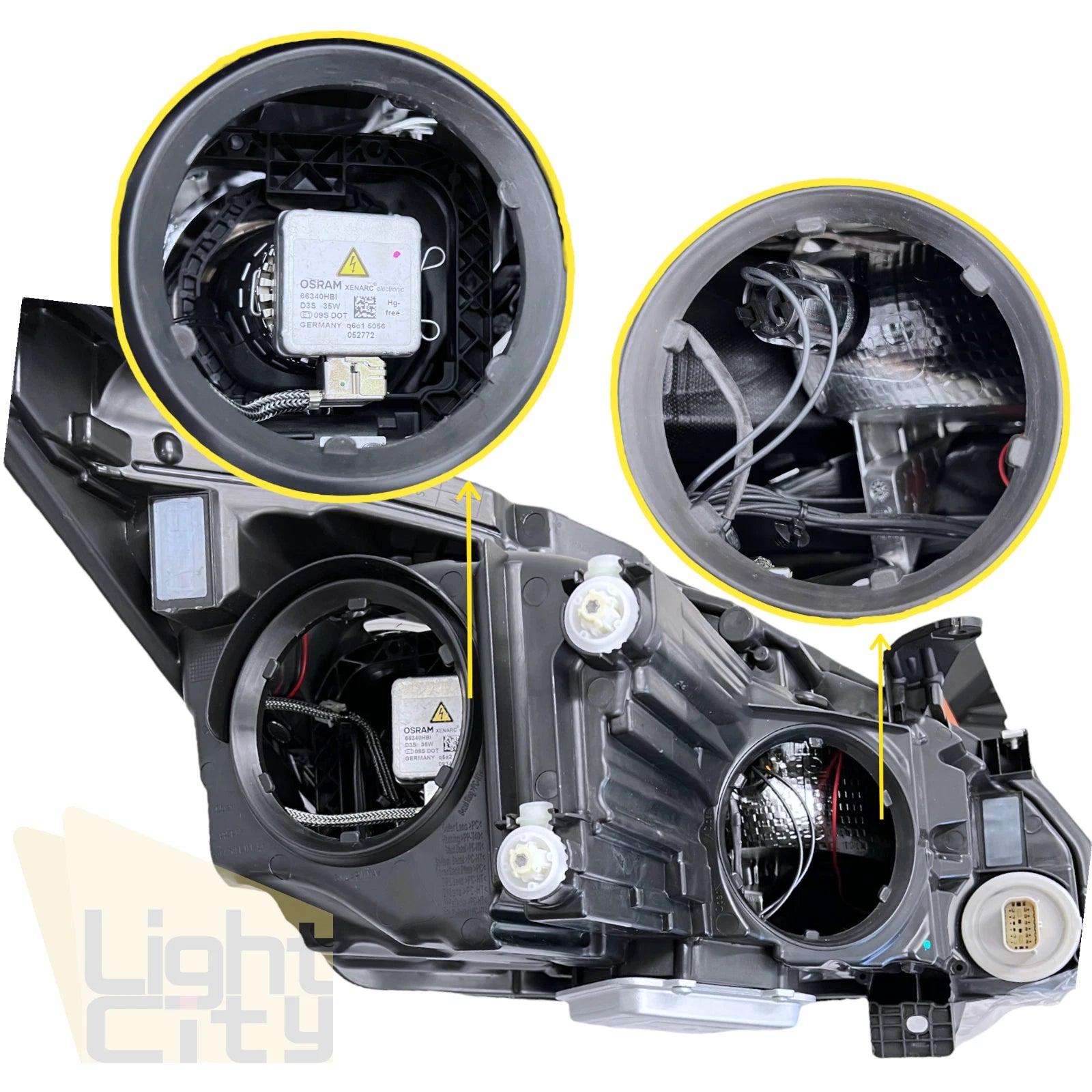 HID Xenon Headlight with Bulb & Ballast for Buick Envision (2016–2018)