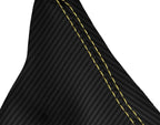 Manual Shift Boot for Ford Mustang (1994–2004) Carbon Yellow Stitch
