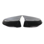 2X Rearview Mirror Cover Caps for BMW 1 2 3 4 Series X1 M2 i3 i3s (2012–2020) Carbon Fiber