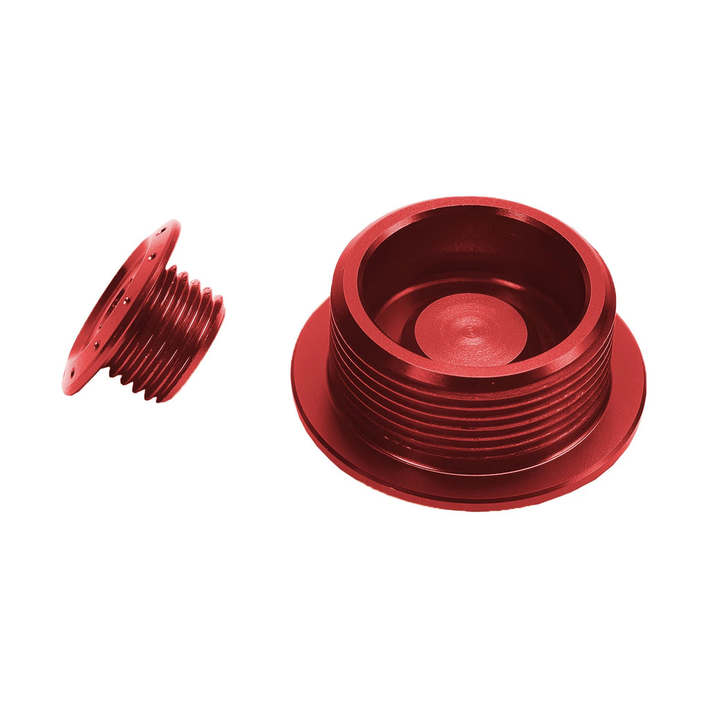 Red Ignition Cover Cap Kit for Honda CRF250L CRF300L CRF250Rally CRF300Rally (2021–2023)