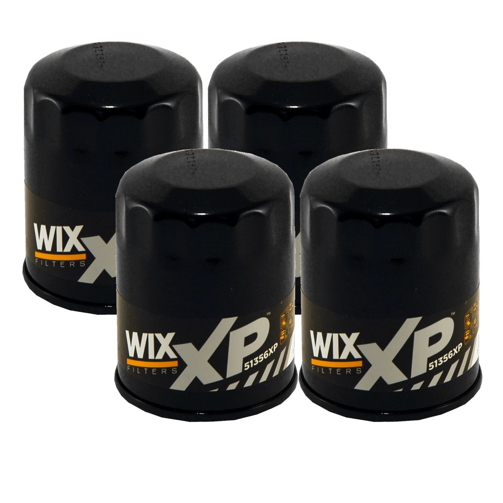 Set of 4 Wix XP Engine Oil Filters for Chrysler Dodge Ford Mazda (GAS)