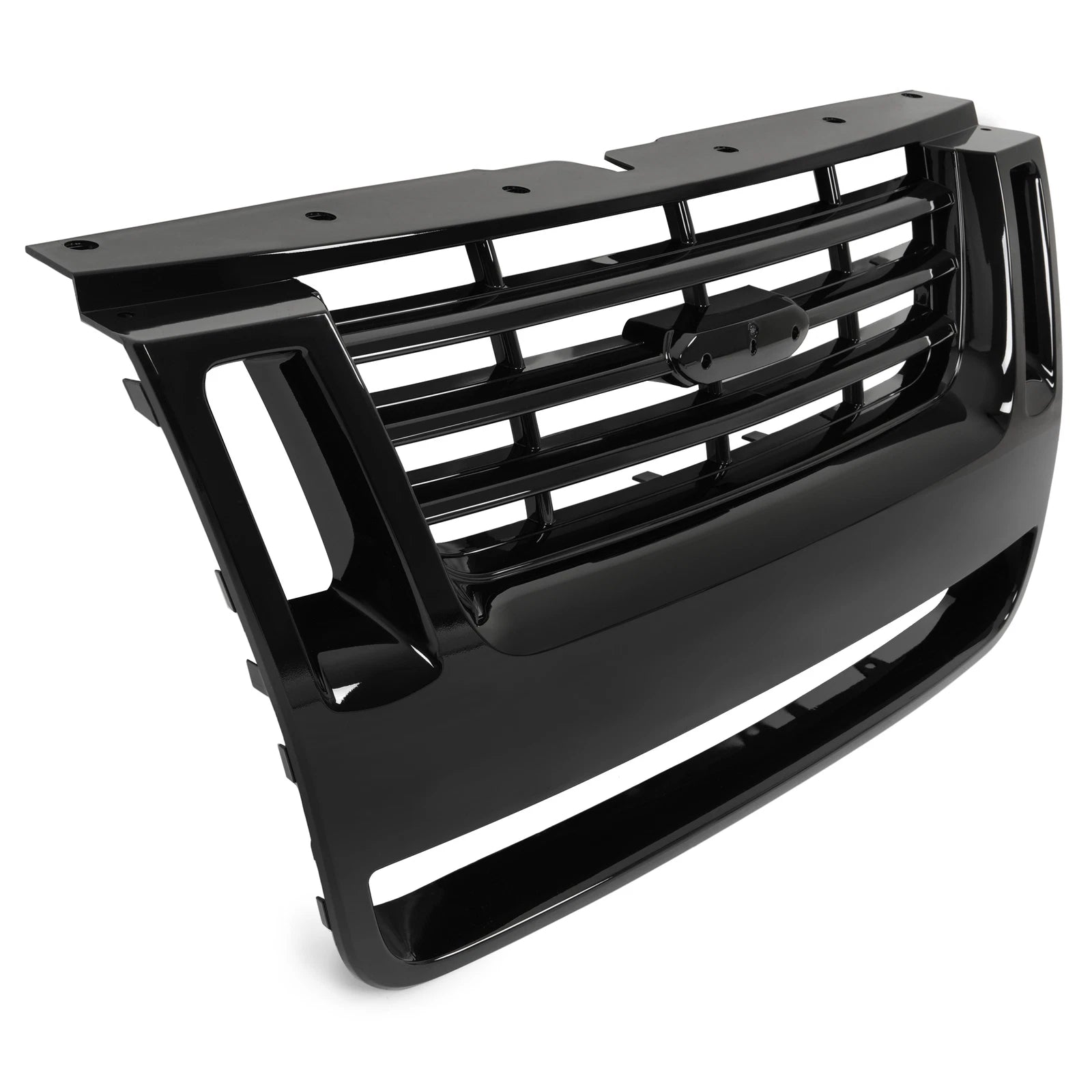 Grille for Ford Explorer Sport Trac (2006–2010) Painted Shell Black Insert