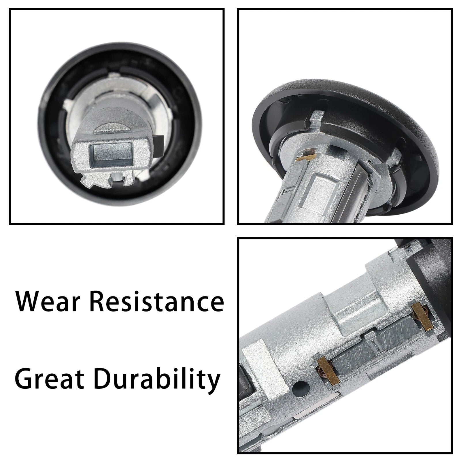 Ignition Switch Lock Cylinder with Keys for Chevy Avalanche Tahoe GMC Sierra (2000-2007)