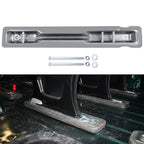 Set of 2 Silver Steel Rear Seat Brackets for Mercedes Benz Sprinter (2007–2023)