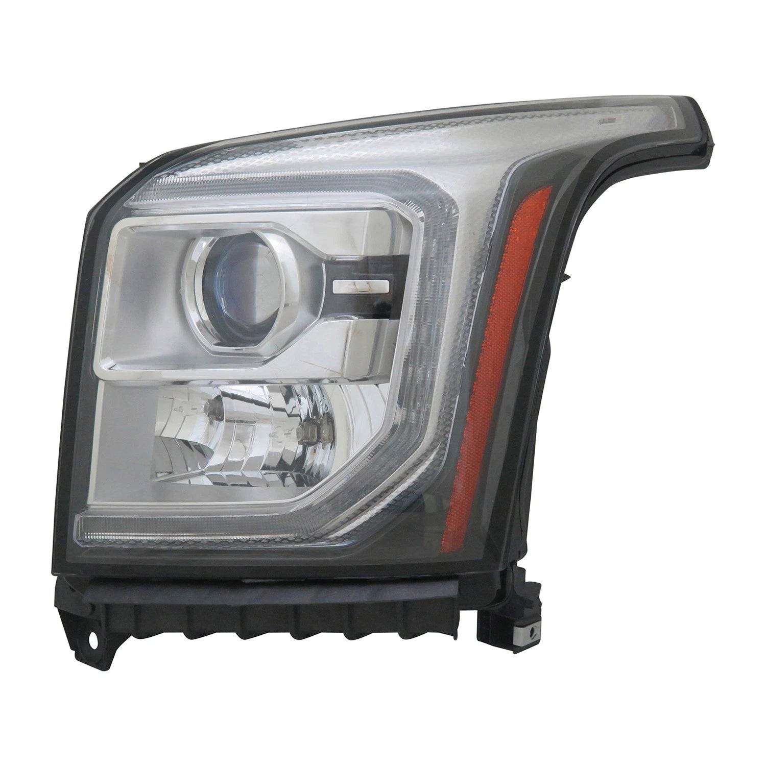 Replacement Driver Side Halogen Headlight Assembly w/o Logo in Lamp