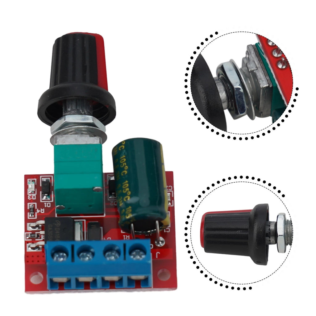 Adjustable DC Motor Controller for Various Applications (2010–2023)