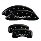 Caliper Covers Set of 4 Gloss Black for 2014–2016 Acura MDX by MGP