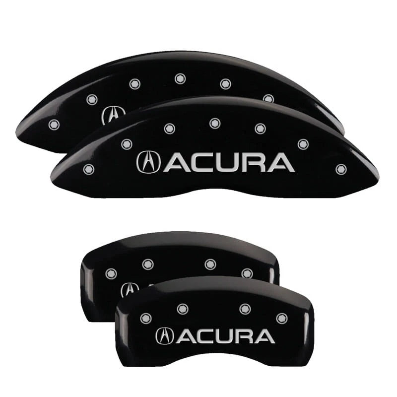 Caliper Covers Set of 4 Gloss Black for 2014–2016 Acura MDX by MGP