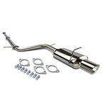 4" Rolled Muffler Tip Racing Catback Exhaust System for Eclipse 4G (2006–2009)