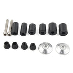 7/8'' Handle Bar End Cap Plug for Motorcycle Dirt Bike - Silver