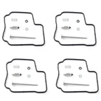 Set of 4 Carburetor Rebuild Kits for Honda CBR250 MC14 MC17 MC19